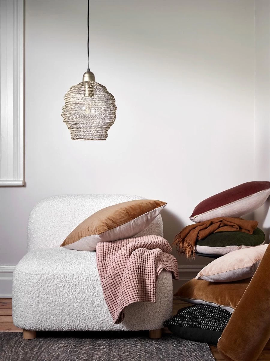 Ball Pendant Mini - Matt Gold 4 Ball Pendant Mini - Matt Gold - Image 2