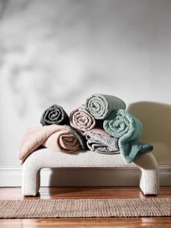 Maison Vintage Coverlet - Limestone -Homewares Shop 2021 bedcovers 1 1