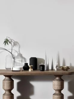 Normann Copenhagen Step Tall Vase In Clear -Homewares Shop 2021 living console 1