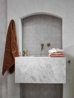 Maya Bath Towel Set - Bronze -Homewares Shop 2022 bathroom maya 2