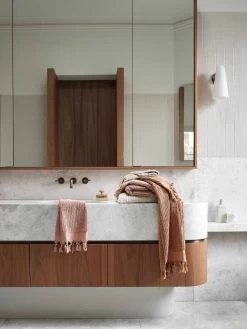 Paros Rib Bath Towel Set - Clay 16 Paros Rib Bath Towel Set - Clay -Homewares Shop 2022 bathroom paros clay sand shell 3