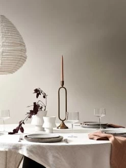 Vintage Linen Tablecloth - Marshmallow -Homewares Shop 2023 dining tablelinen 3a