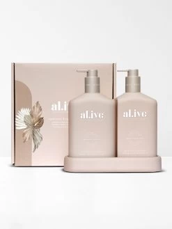 Applewood & Goji Berry Wash & Lotion DUO + Tray