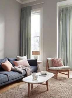 Heavy Linen Rectangle Cushion - Hazelnut -Homewares Shop aura july 2022 living03 0045 1