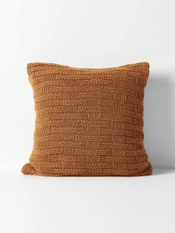 Basket Weave Cushion - Bronze