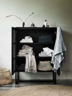 Waffle Bath Sheet - Natural -Homewares Shop bath towels cupboard 1 1