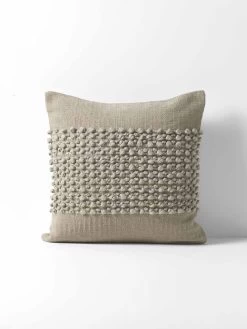 Bobble Cushion - Feather