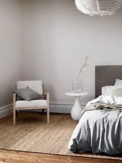 Element Lotus Side Table -Homewares Shop coast rug natural lifestyle 1