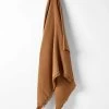 Crinkle Throw - Pecan -Homewares Shop crinkle throw peacan 1