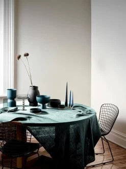 Volute Platter - Smoke 12 Volute Platter - Smoke -Homewares Shop dining table jade