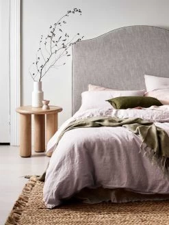 Eva Large Vase -Homewares Shop emile bedlinen burnished lilac 1 3 4