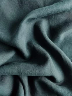 Emile Pure Linen Quilt Cover - Greystone 9 Emile Pure Linen Quilt Cover - Greystone -Homewares Shop emile bedlinen greystone detail 3