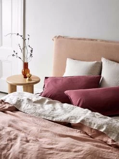 Emile Pure Linen European Pillowcase - Spanish Villa 8 Emile Pure Linen European Pillowcase - Spanish Villa -Homewares Shop emile bedlinen spanishvilla 2 4