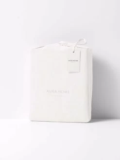 Emile Pure Linen Quilt Cover - Marshmallow -Homewares Shop emile packaging quilt cover marshmallow 3
