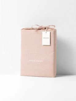 Emile Linen Fitted Sheet - Spanish Villa -Homewares Shop emile packaging quilt cover spanish villa 3