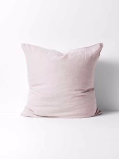 Emile Pure Linen European Pillowcase - Burnished Lilac