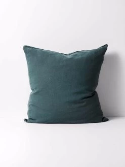 Emile Pure Linen European Pillowcase - Greystone