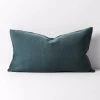 Emile Pure Linen Standard Pillowcase - Greystone -Homewares Shop emile pillowcase standard greystone