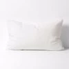 Emile Pure Linen Standard Pillowcase - Marshmallow -Homewares Shop emile pillowcase standard marshmallow