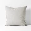 Emile Pure Linen European Pillowcase - Glacier -Homewares Shop emile pure linen euro glacier 1