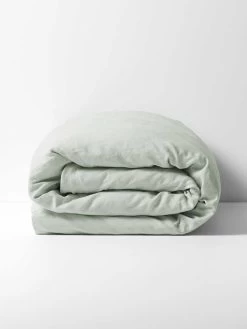 Emile Pure Linen Quilt Cover - Mineral -Homewares Shop emile quilt cover mineral