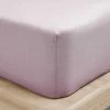 Emile Linen Fitted Sheet - Burnished Lilac 1 Emile Linen Fitted Sheet - Burnished Lilac -Homewares Shop emile sheets burnished lilac 2