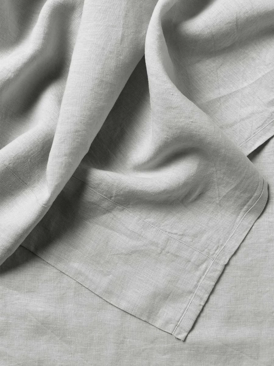 Emile Pure Linen Quilt Cover - Glacier 5 Emile Pure Linen Quilt Cover - Glacier - Image 3