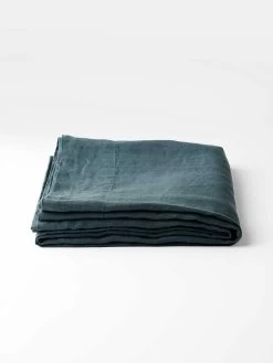Emile Linen Flat Sheet - Greystone 8 Emile Linen Flat Sheet - Greystone -Homewares Shop emile sheets greystone 3