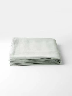 Emile Linen Flat Sheet - Mineral 8 Emile Linen Flat Sheet - Mineral -Homewares Shop emile sheets mineral 3