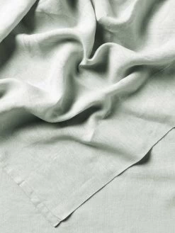 Emile Pure Linen Quilt Cover - Mineral -Homewares Shop emile sheets mineral 4