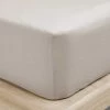 Emile Linen Fitted Sheet - Natural -Homewares Shop emile sheets natural 2