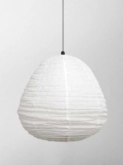 Fringed Linen Light Shade - Marshmallow