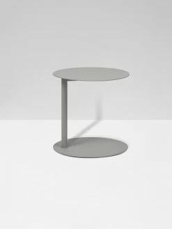 Aperto Ali Round Side Table - Grey