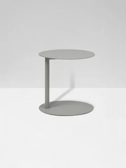 Aperto Ali Round Side Table - Grey 9 Aperto Ali Round Side Table - Grey -Homewares Shop globe west aperto ali side table grey 1