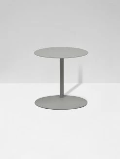 Aperto Ali Round Side Table - Grey 8 Aperto Ali Round Side Table - Grey -Homewares Shop globe west aperto ali side table grey 2