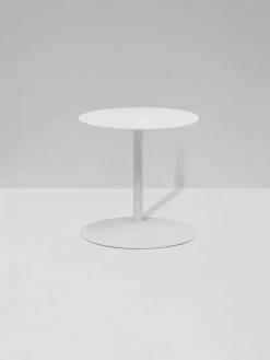 Aperto Ali Round Side Table - White 9 Aperto Ali Round Side Table - White -Homewares Shop globe west aperto ali side table white 2