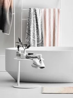 Aperto Ali Round Side Table - White 11 Aperto Ali Round Side Table - White -Homewares Shop globe west aperto ali side table white 3