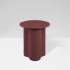 Artie Wave Side Table - Merlot -Homewares Shop globe west artie wave side table merlot 1