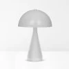 Easton Dome Table Lamp In Grey