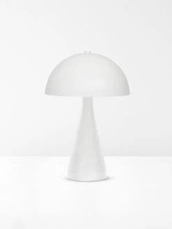 Easton Dome Table Lamp In White