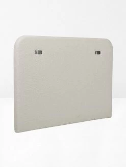 Hugo Ridge Bedhead In Chalk Boucle - Queen -Homewares Shop globe west hugo ridge headhead queen chalk boucle 2