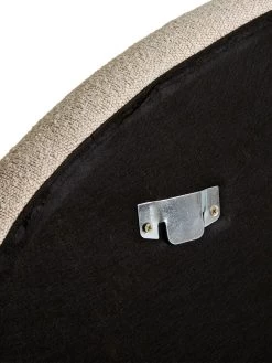 Kennedy Arch Bedhead In Bone Weave - Queen -Homewares Shop globe west kennedy bed head boucle detail 2