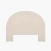 Kennedy Arch Bedhead In Bone Weave - Queen -Homewares Shop globe west kennedy bed head boucle queen 1