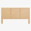 Tennyson Woven Bedhead In Natural Oak - King -Homewares Shop globe west tennyson woven bedhead king natural oak 1