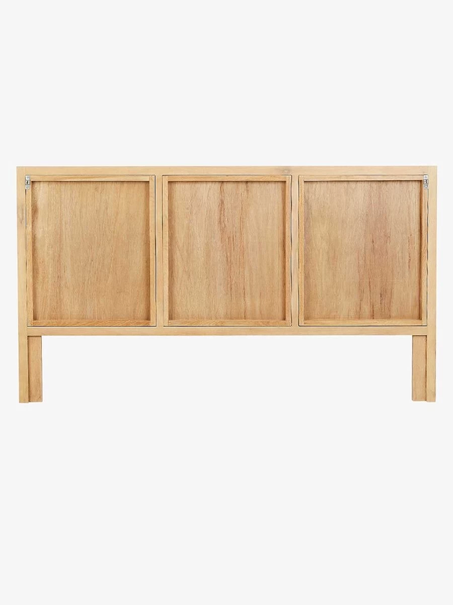 Tennyson Woven Bedhead In Natural Oak - King 6 Tennyson Woven Bedhead In Natural Oak - King - Image 4