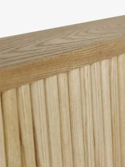 Benjamin Ripple King Bedhead - Natural Ash -Homewares Shop globewest benjamin ripple wide queen bedhead natural ash 7 1