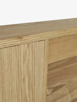 Benjamin Ripple King Bedhead - Natural Ash -Homewares Shop globewest benjamin ripple wide queen bedhead natural ash 9 1