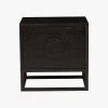 Benjamin Bedside Table - Black 1 Benjamin Bedside Table - Black -Homewares Shop globewest side table benjamin black 2