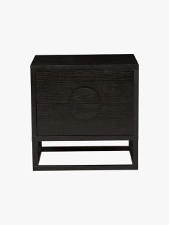 Benjamin Bedside Table - Black