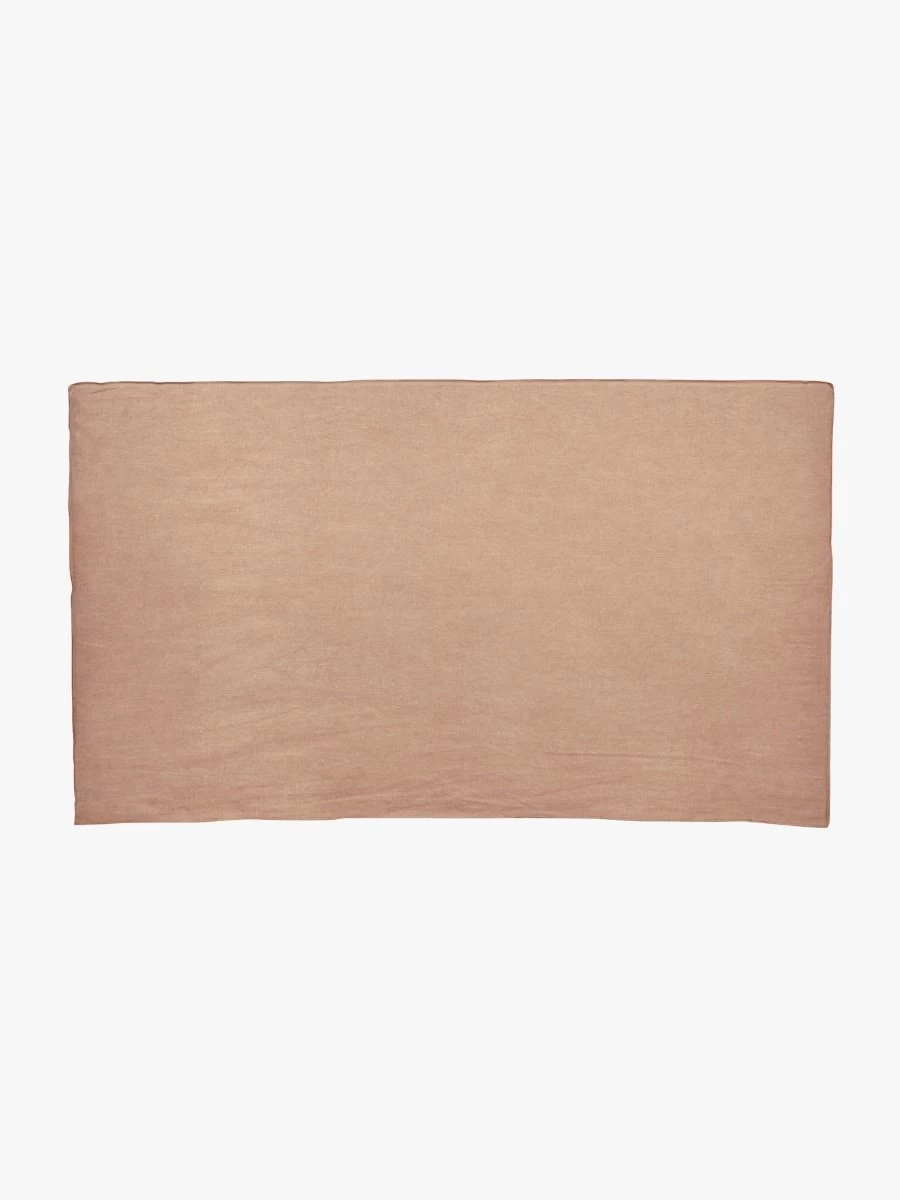 Vittoria Linen Slipclover Bedhead In Soft Clay - King 3 Vittoria Linen Slipclover Bedhead In Soft Clay - King